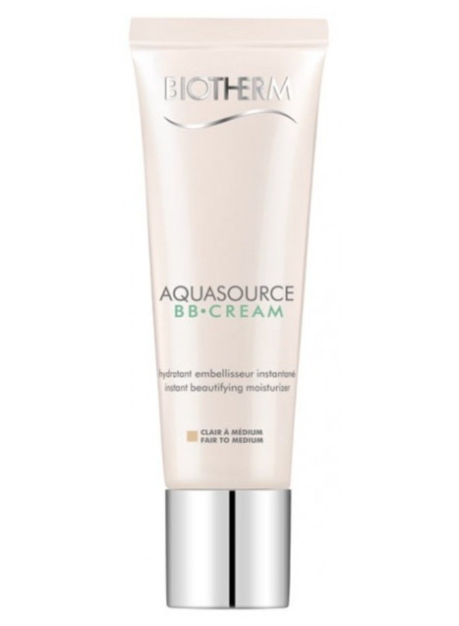 Biotherm Aquasource BB Cream Instant Beautifying Moisturizer SPF15 30ml - Colour: Fair to Medium - Image 1